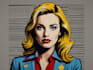 do a retro pop art roy lichtenstein style