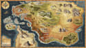make fantasy map or any world map art for you
