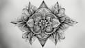draw dotwork illustration for tattoo design