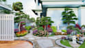 design japanese garden, zen garden, koi pond, rock garden, japanese landscape