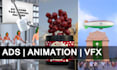 do commercial ads and animations and vfx
