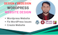 install wordpress theme customization and install plugin