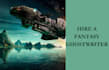 be fantasy ghostwriter, science fiction ghostwriter, do editing, rewriting