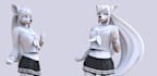create custom 3d vrchat avatar 3d model furry avatar character modeling in vrc