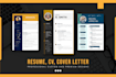 do CV, resume design professionally