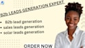 do professional local lead generation, targeted b2b lead generation