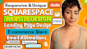 squarespace website design, godaddy website, wix website, wordpress website