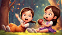 create original bright cartoon character design