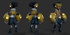 create premium 3d cartoon character design in ue5