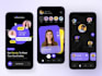 setup SMS and voice calling app, video call, texting app, tinder app