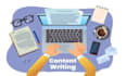 do beautiful content writing with video editing