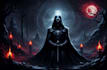 create dark art illustration