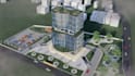 3d site plan, landscape design and render for architecture projects