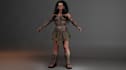 be 3d modeler, humanoid creature model, ue5 control rig, mocap retarget, animate