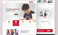 build lms educational website online course website education, elearning website