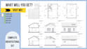create a complete architectural drawing set or floor plan in autocad
