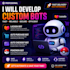 develop a custom lazada bot, auto purchase bot, auto checkout bot, pokémon bot