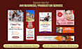 design 2 inspiring website banner ads, web display ads