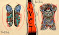 create awesome japanese traditional tattoo style design