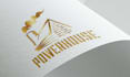 do creative real estate logo design,4 concept in five dollar