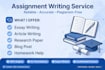 do writing assignment jobs