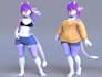 customize vrc vrchat avatar, vrchat cloth, toggles, gocoloco, tattoo, 3d rigging