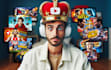 design an outstanding youtube thumbnail clickbait