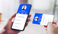 create digital business card design with nfc, qr codes, flutter app development