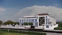 design 2d or create 3d factory, industrial building, office