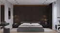 bedroom interior design and realistic 3d rendering