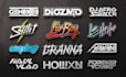 design an edm, rap, band, hip hop, or dj logo