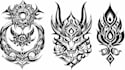do unique traditional, mandala, polynesian tattoo design