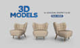 deliver glb, gltf, usdz 3d models for ar and VR