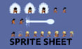 create pixel art fighting game sprites and sprite sheet animations