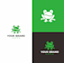 do modern frog logo design for your business