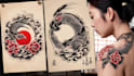 create a japanese tattoo desing that you want
