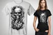 design a unique and edgy custom t shirt design