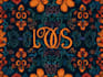 create a monogram seamless pattern design
