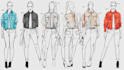do fashion technical drawings, complete tech pack designs