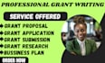 grant writing and grant submission 501c3 grant proposal bussiness plan