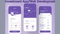develop investment app, crypto investment app, investment website, fintech app