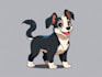 create disney style pet full body with background