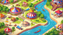 create a vector map illustration and event map