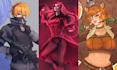 draw anime illustration, oc and fanart for you