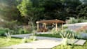 design 3d, landscape, garden, patio, backyard and pool
