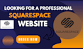 design professional squarespace website redesign squarespace website
