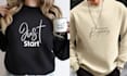 do clean minimalist custom typography t shirt design