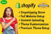do a dropshipping website