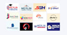 create custom modern logo design and brand identity