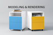 do furniture modeling and rendering